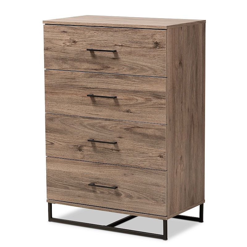 Baxton Studio Daxton 4-Drawer Chest