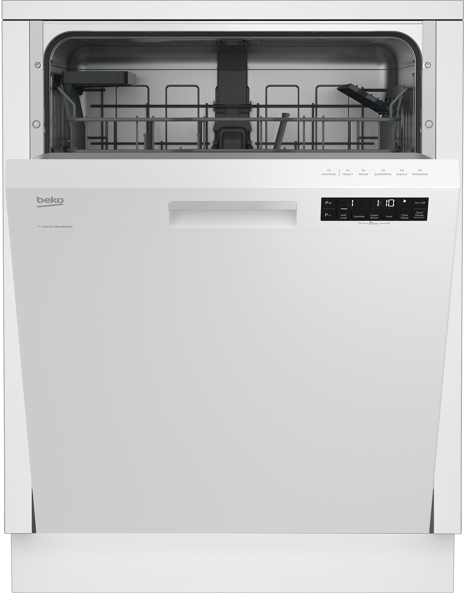 Beko DUT25401WHW Tall Tub Dishwasher With (14 Place Settings, 48)