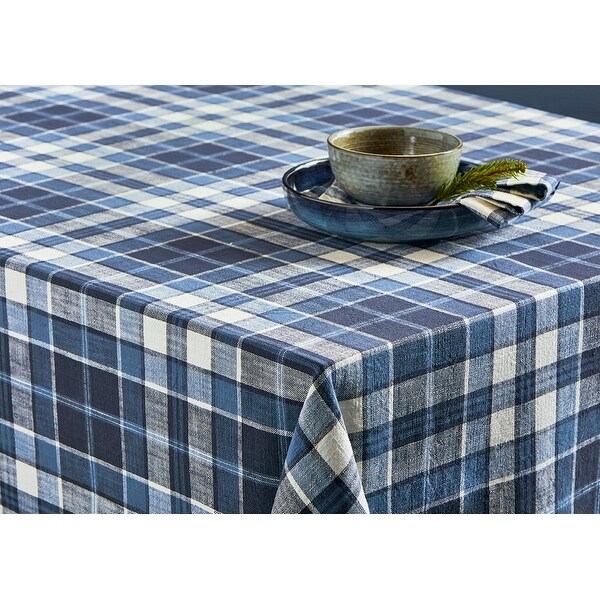 Mirage Plaid 60 x 108 Tablecloth