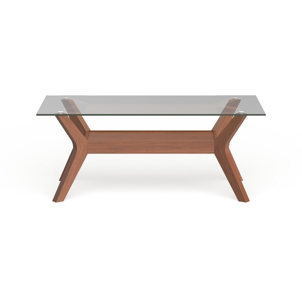 Carson Carrington Kristiansand Walnut Finished Coffee Table