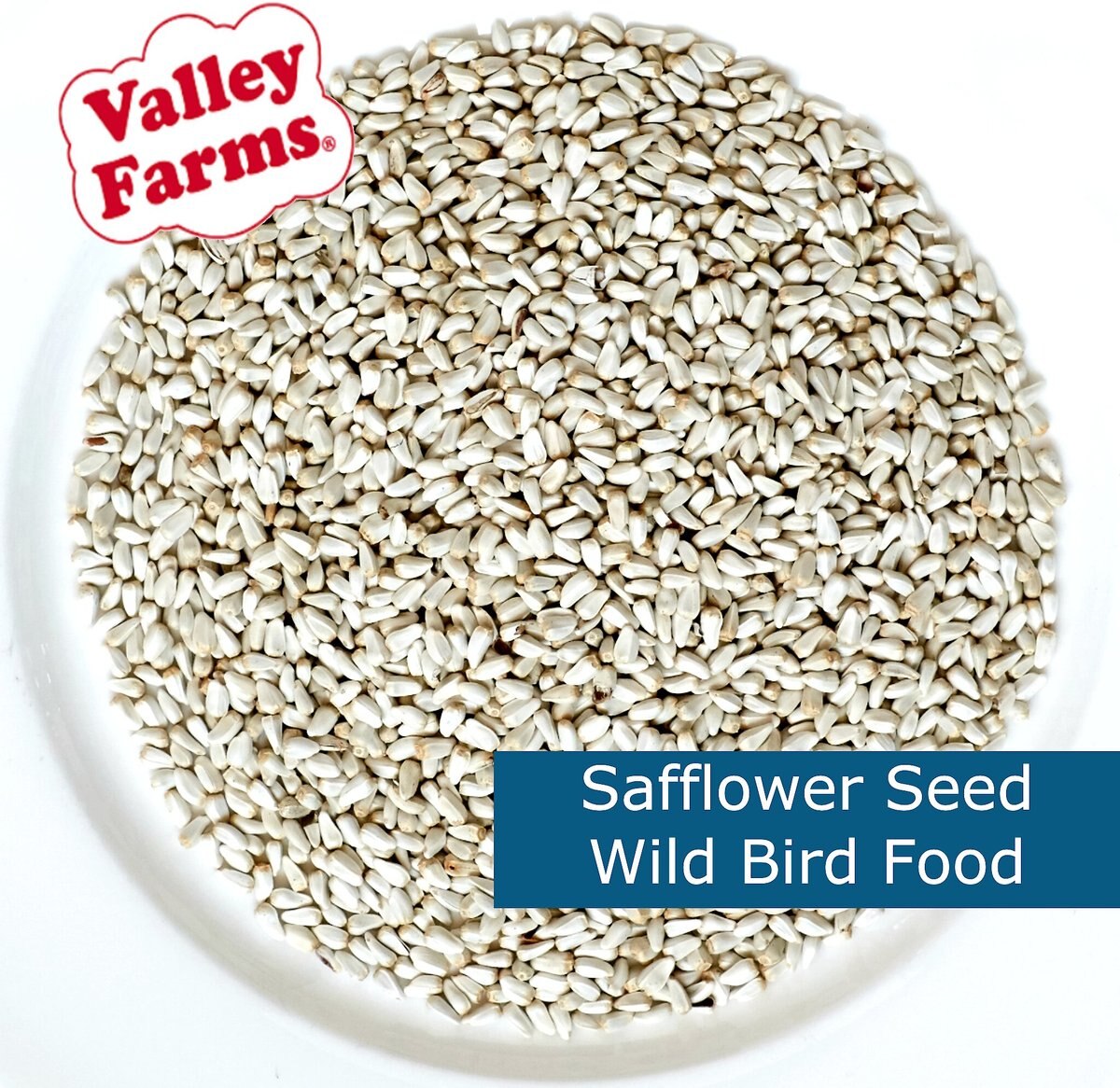 Valley Farms Safflower Seed Wild Bird Food