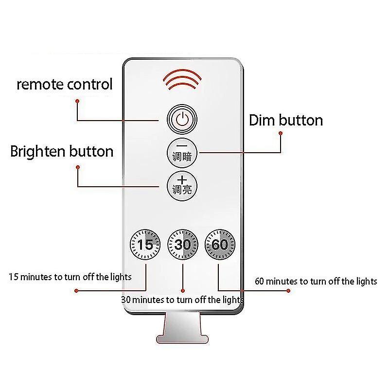 Remote Controller Cute Star Led Plug-in Night Light Ac110-220v Timer Light Sensor Control Bedside Wall Lamp Baby Sleeping Light