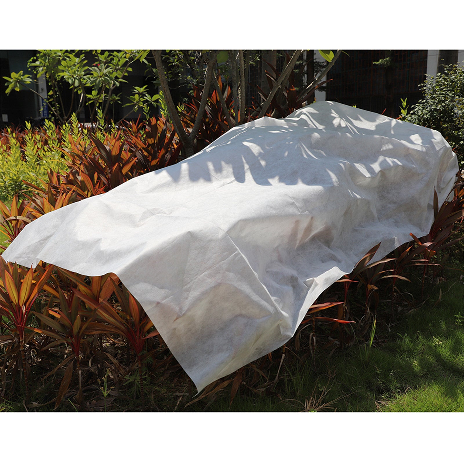 Asdomo Weed Weeding Cloth Landscape Barrier Non-woven Fabric Degradable Film Garden Control Heavy Duty Ground Plant Covers