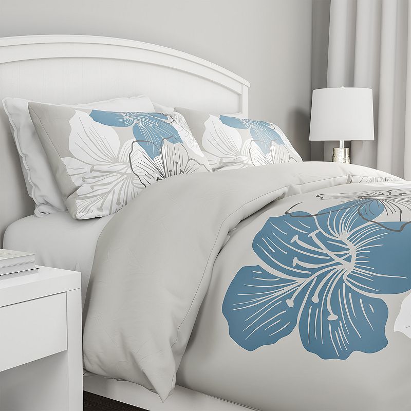 Portsmouth Home Microfiber Floral Comforter Set