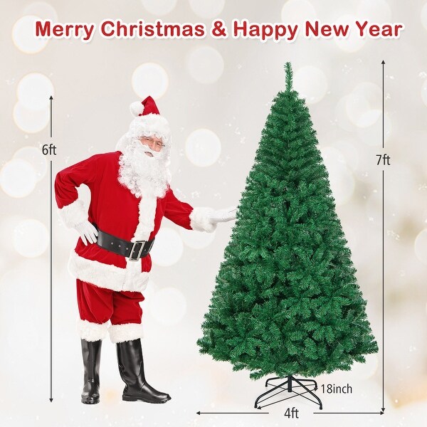 Premium 7Foot Green PVC Artificial Christmas Tree