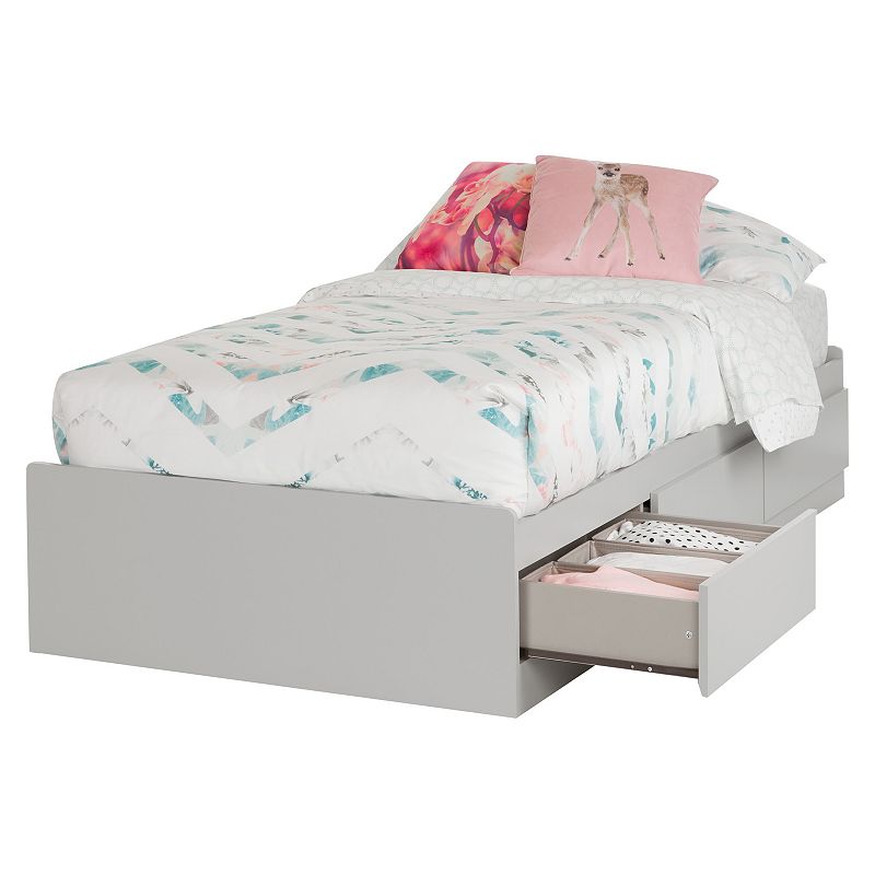 South Shore Vito Mates Bed with 3 Drawers