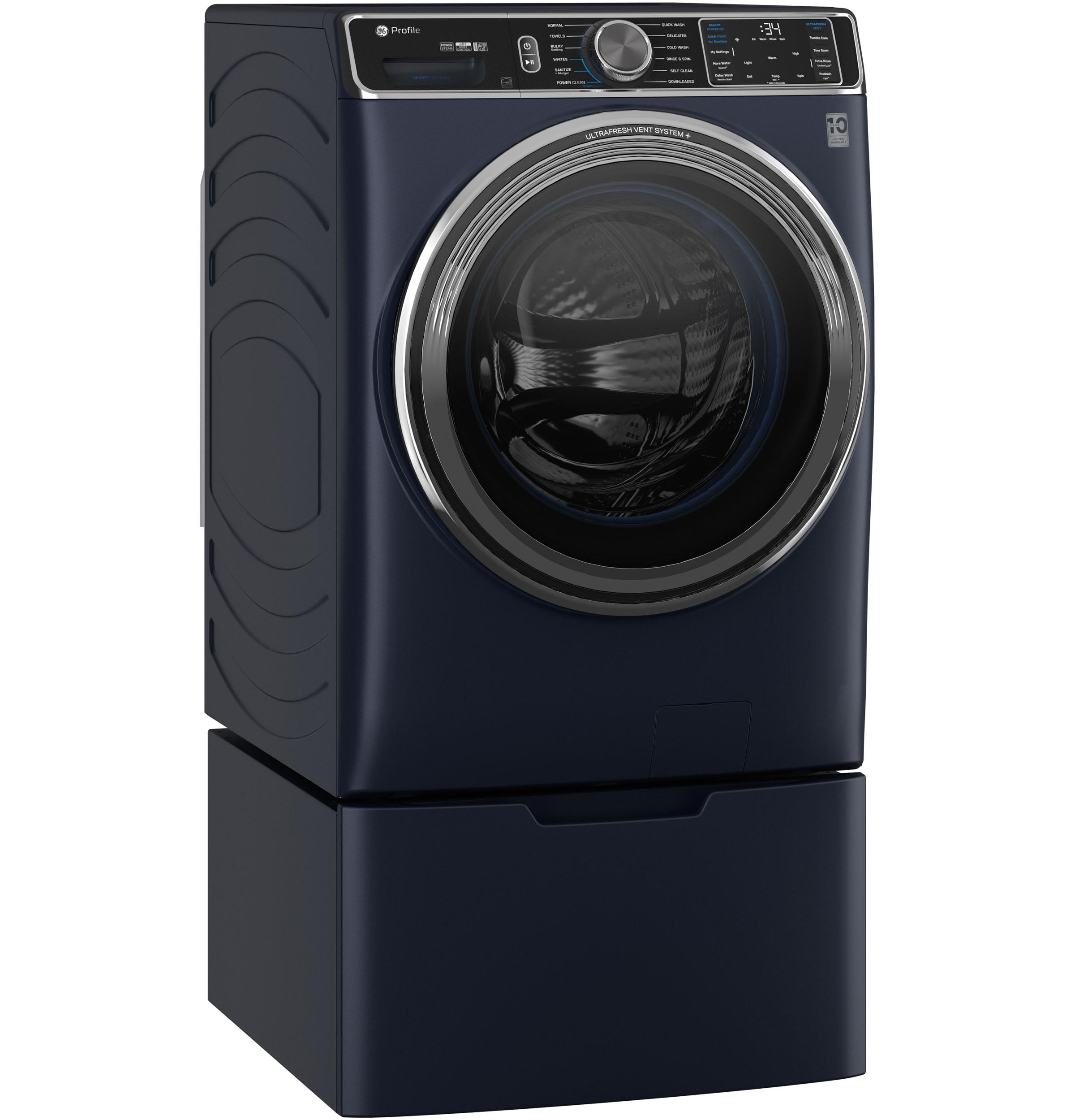 Ge Appliances PFW870SPVRS Ge Profile™ 5.3 Cu. Ft. Capacity Smart Front Load Energy Star® Washer With Ultrafresh™ Vent System+ With Odorblock™