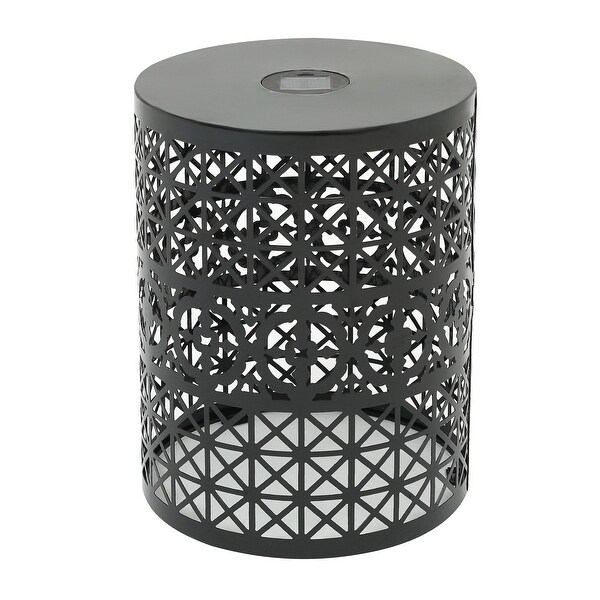 Assisi Indoor/Outdoor Iron Side Table by Christopher Knight Home