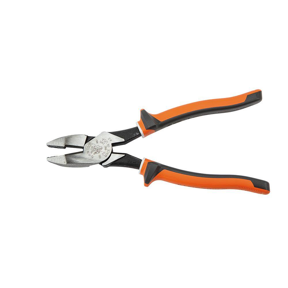 Klein Tools Insulated Pliers Slim Handle Side Cutters 8-Inch 2138NEEINS