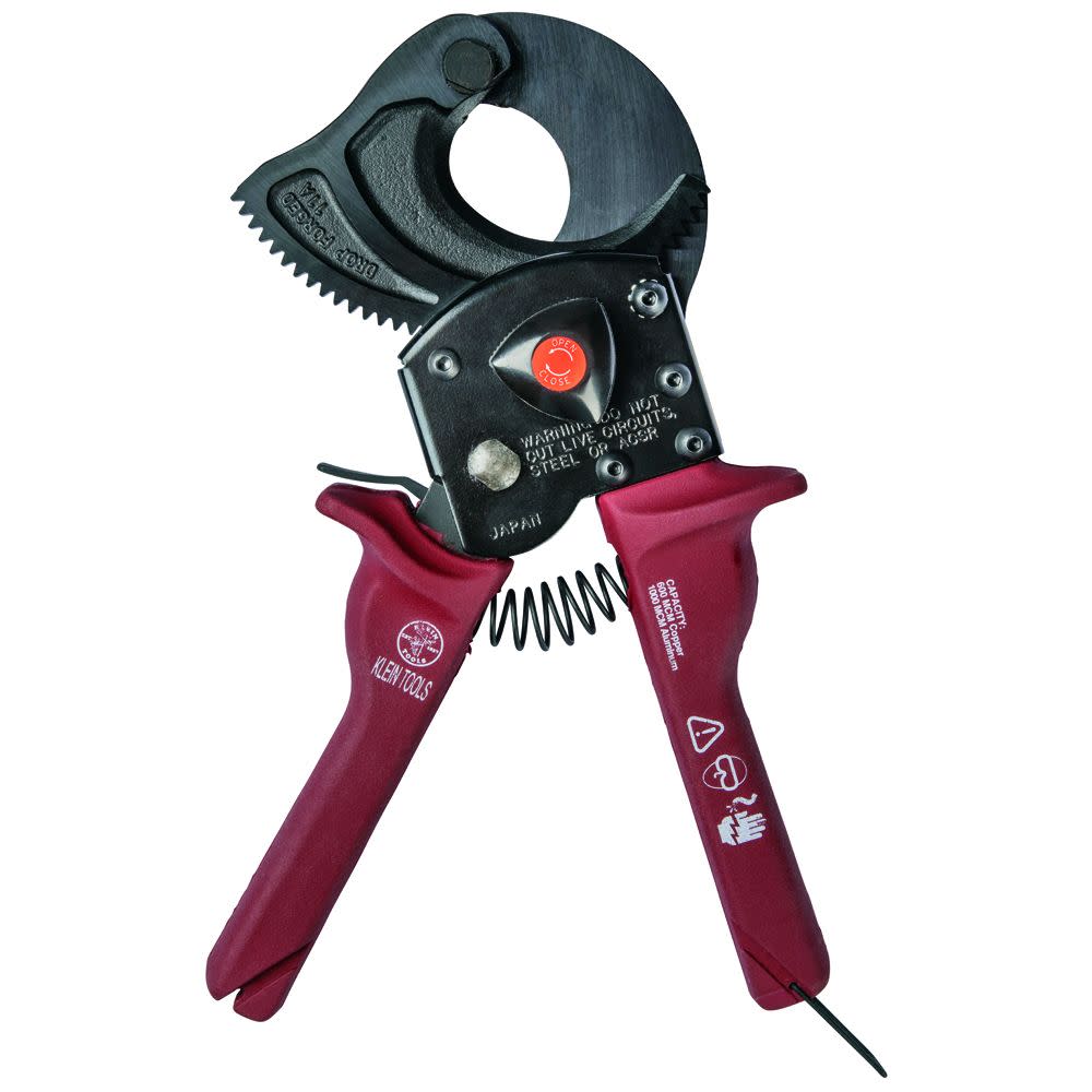 Compact Ratcheting Cable Cutter ;