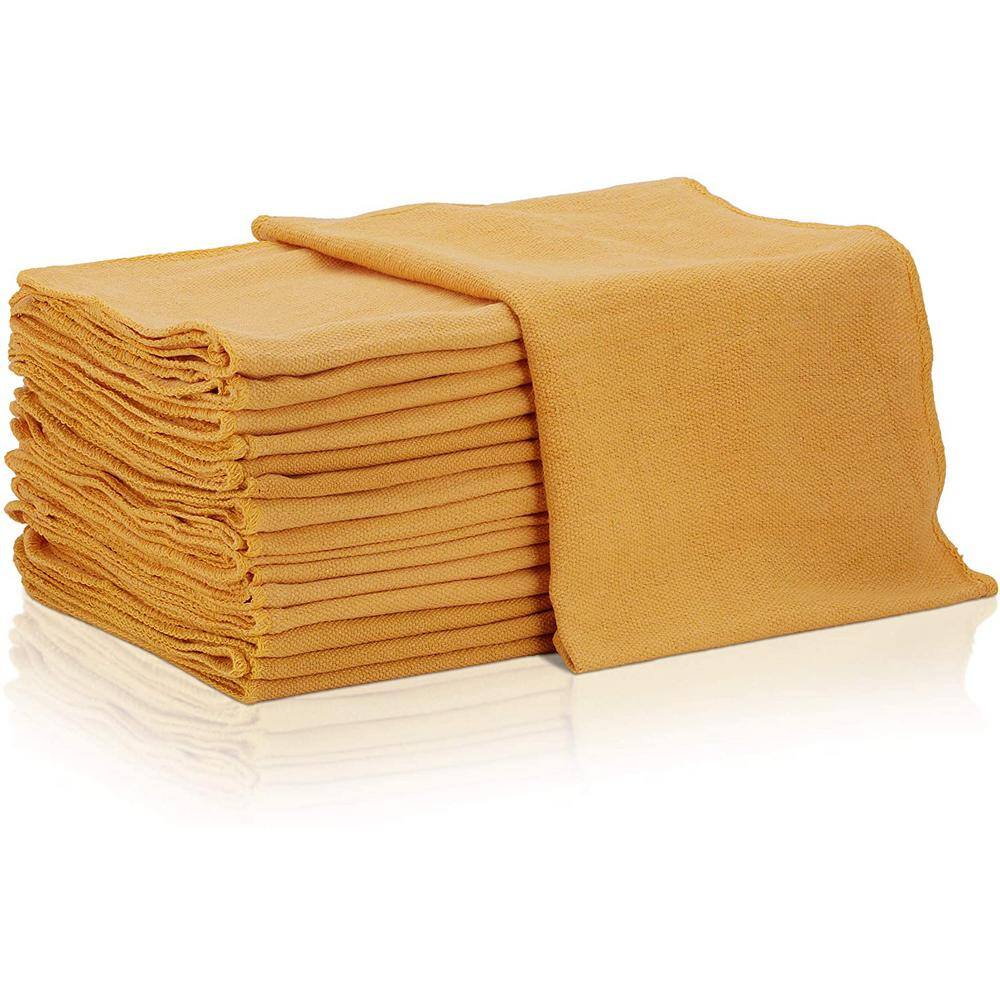 THE CLEAN STORE Orange Shop Towels (50-Pack) 256