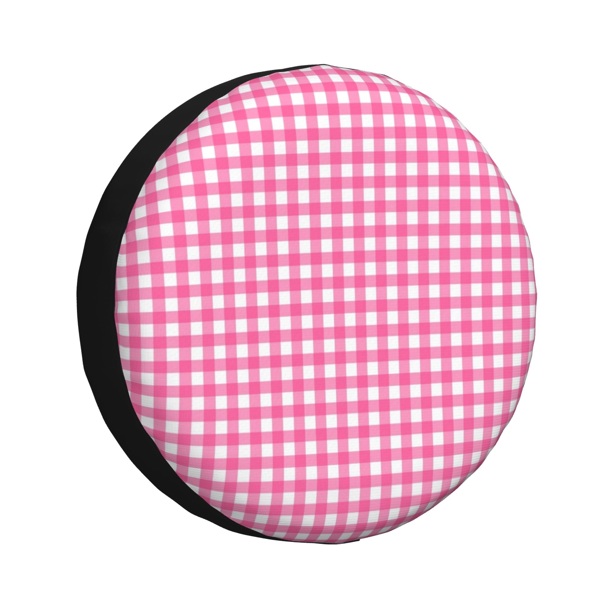 XMXY Checked Gingham Spare Tire Cover，Universal Waterproof Cover for Jeep RV Tire Wheel Protection 16 inch