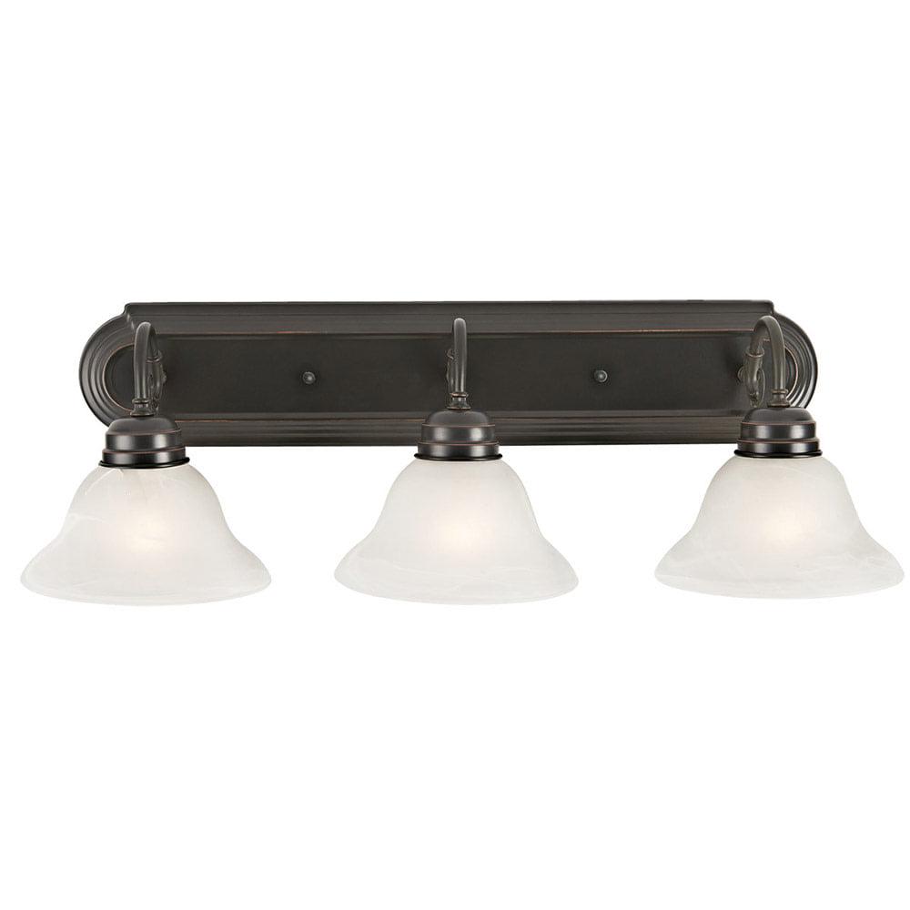 Design House Millbridge Vanity Light in Oil-Rubbed Bronze， 3-Light