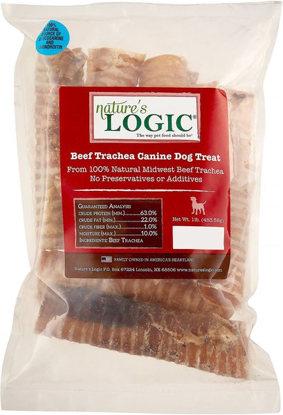 Nature's Logic Beef Trachea Dog Treats