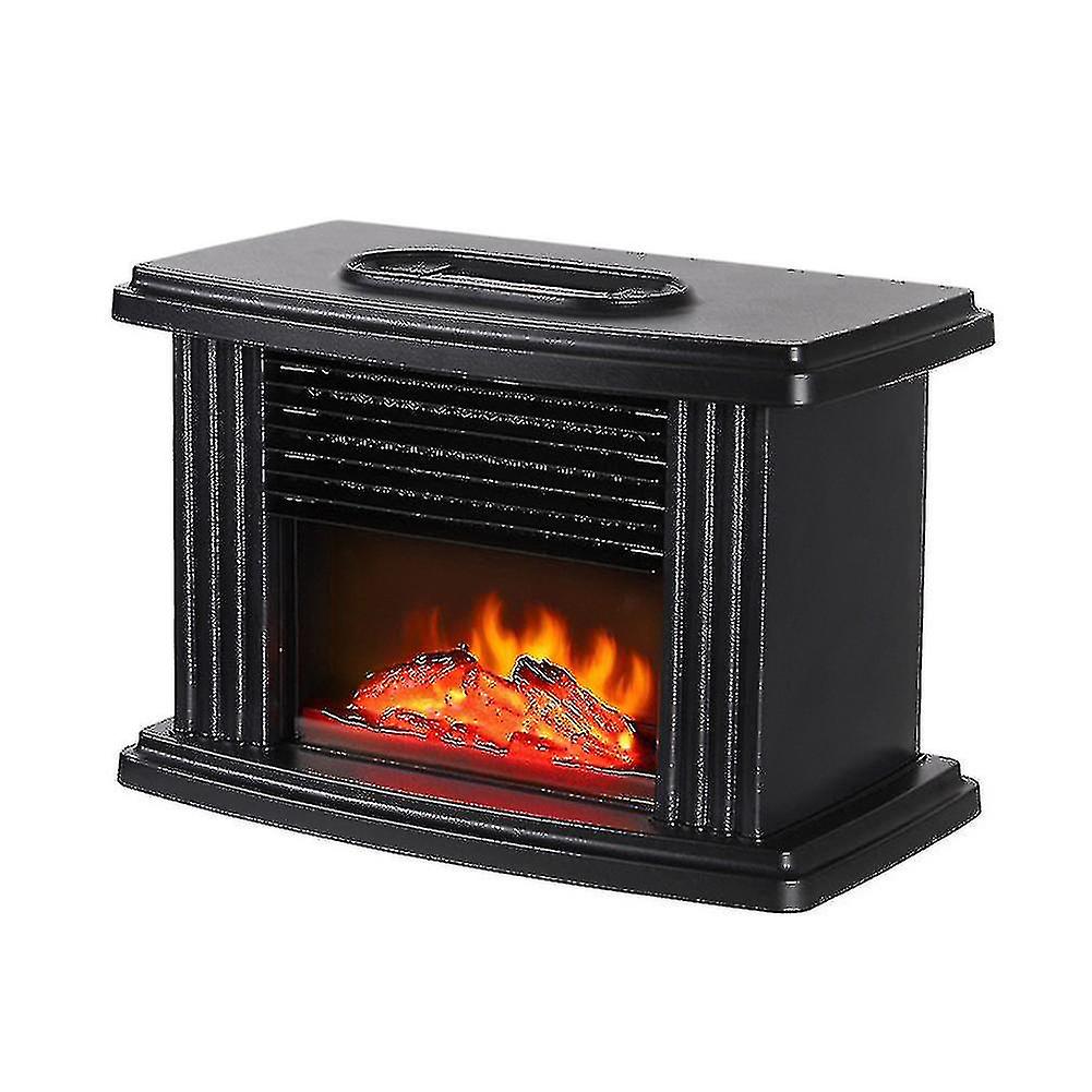 1000w Electric Fireplace Heater For Home Portable Stove Heater Desktop Flame Air Warmer Fan For Living Bedroom Winter Heater