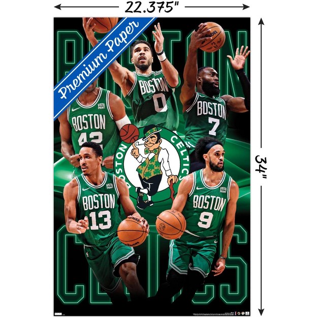 Trends International Nba Boston Celtics Team 23 Unframed Wall Poster Prints