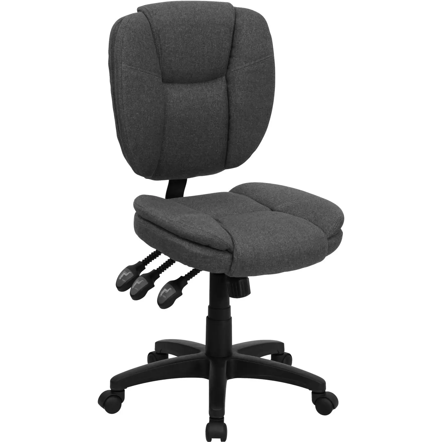 Gray Fabric Office Chair