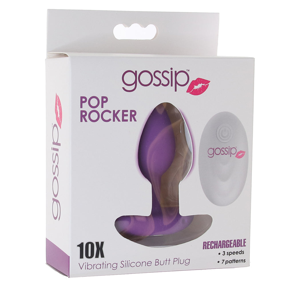 Gossip Pop Rocker Vibrating Butt Plug