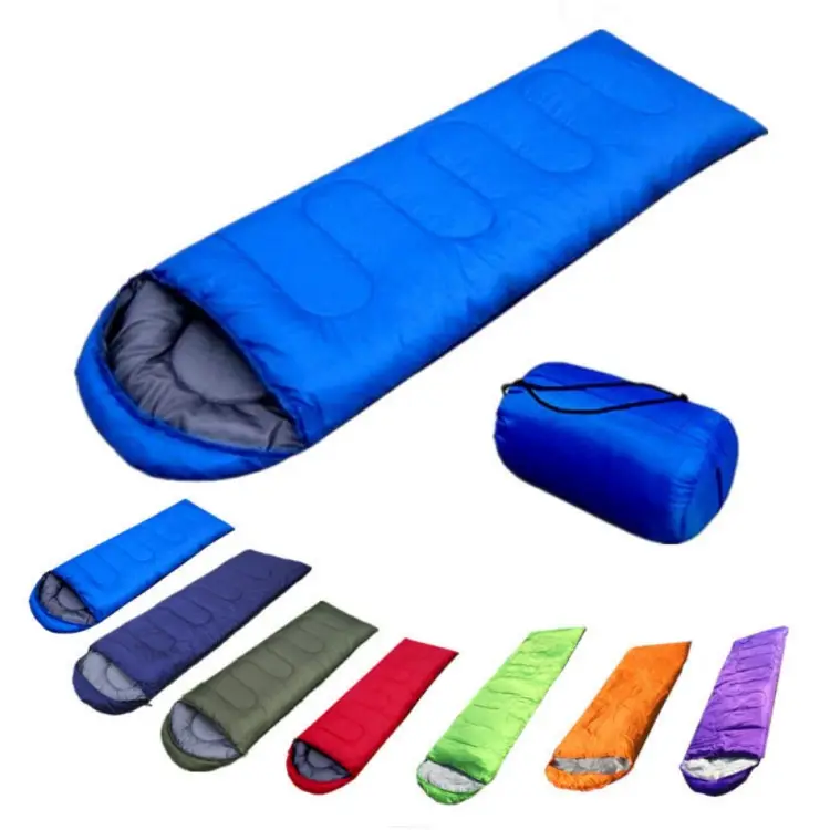 Wholesale Emergency Outdoor Waterproof Portable Lightweight Cotton Sleeping Bag for Camping