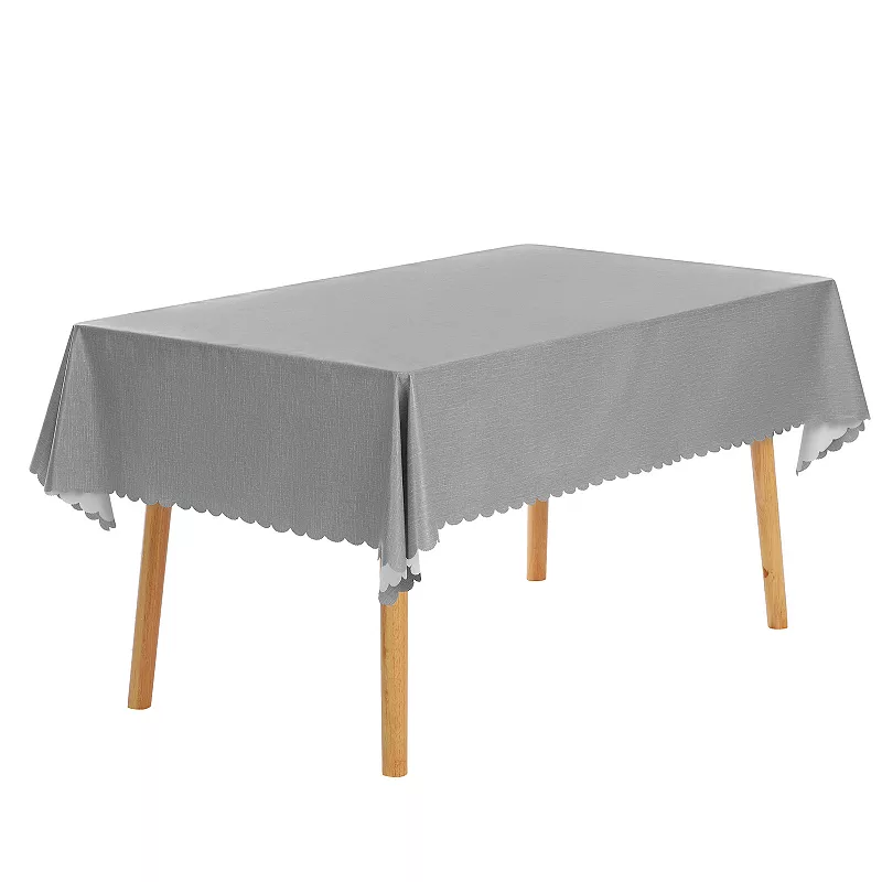 Rectangle Oil-proof Spill-proof Water Resistance Pvc Table Cover 1 Pc， 55 X 55