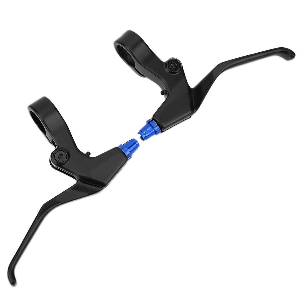 Meroca Aluminium Alloy Mountain Bike Folding Bicycle Extend Brake Lever Cycling Accessory Bleu Noir