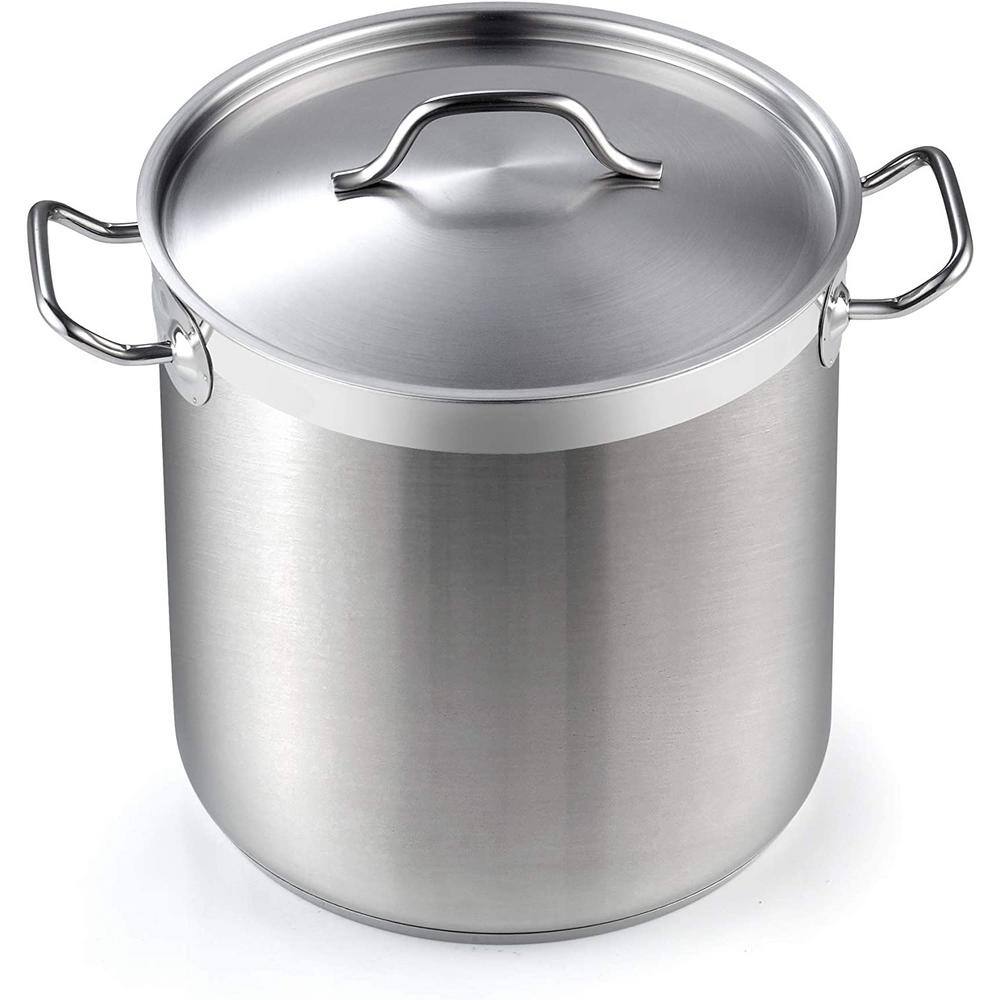 Cooks Standard Professional Grade 11 qt. Stainless Steel Stock Pot with Lid 02615