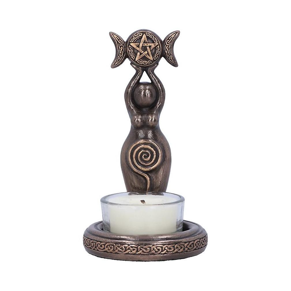 Triple Goddess Tea Lights Figurine Sculpture Statue For Home Desktop Decoration Handicraft Bookshelf Ornaments