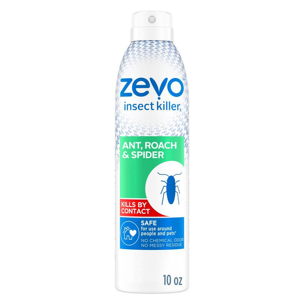 ZEVO 10 oz. Ant Roach and Spider Insect Killer Aerosol Spray 081813501752