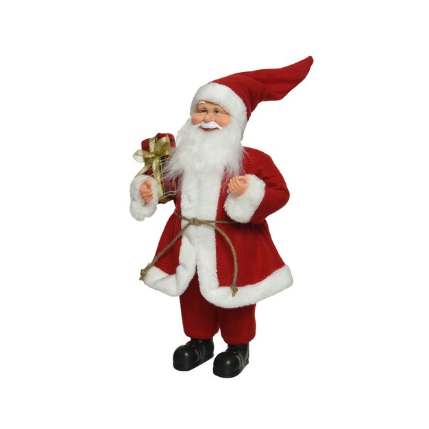 Decoris Santa With Gift Christmas Decor 18 In