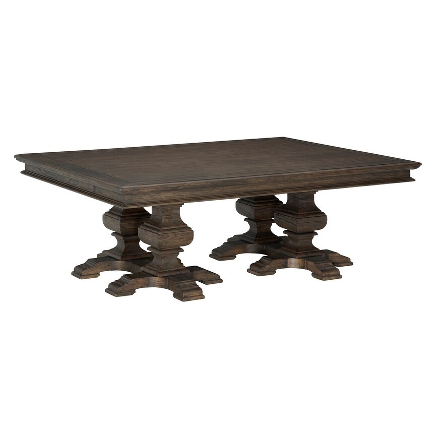 Hekman Pedestal Base Coffee Table