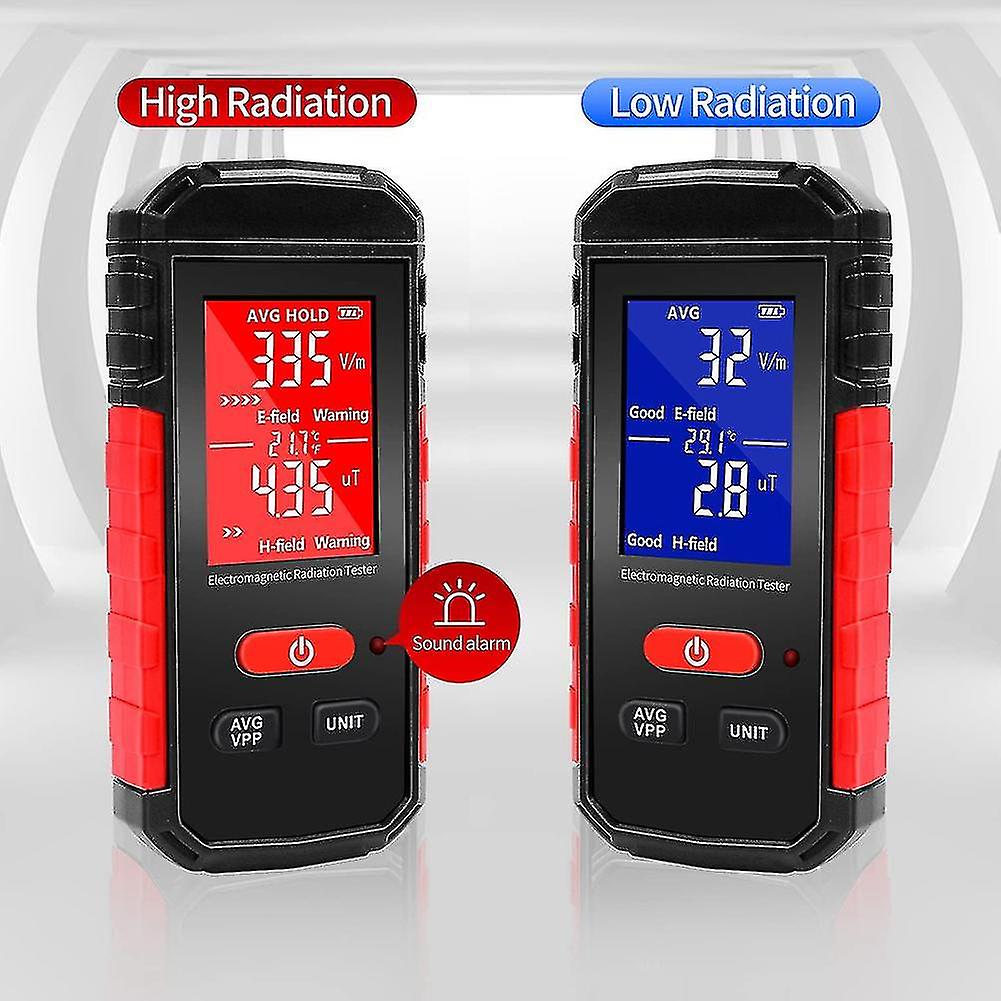 Emf Meter， Electromagnetic Radiation Detector， Rechargeable Digital Emf Tester， Electric/magnetic F-dt