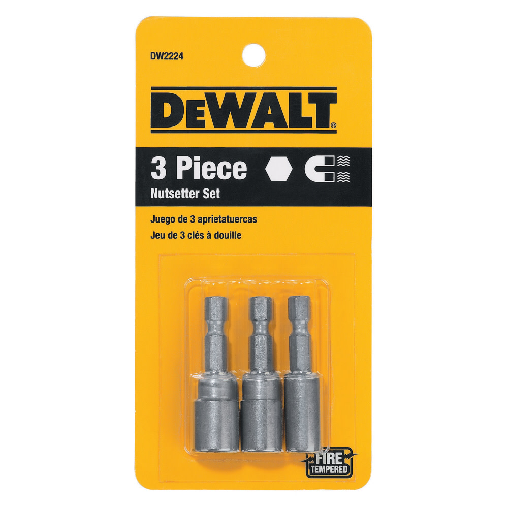 DEWALT 3-Pc. 1-7/8 In. Nutdriver Set DW2224 from DEWALT