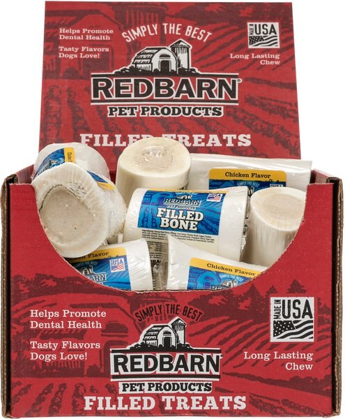 Redbarn Small Chicken Filled Bones Dog Treats