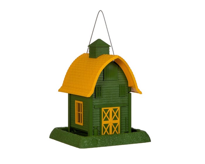 North States Green Barn Birdfeeder - 9096