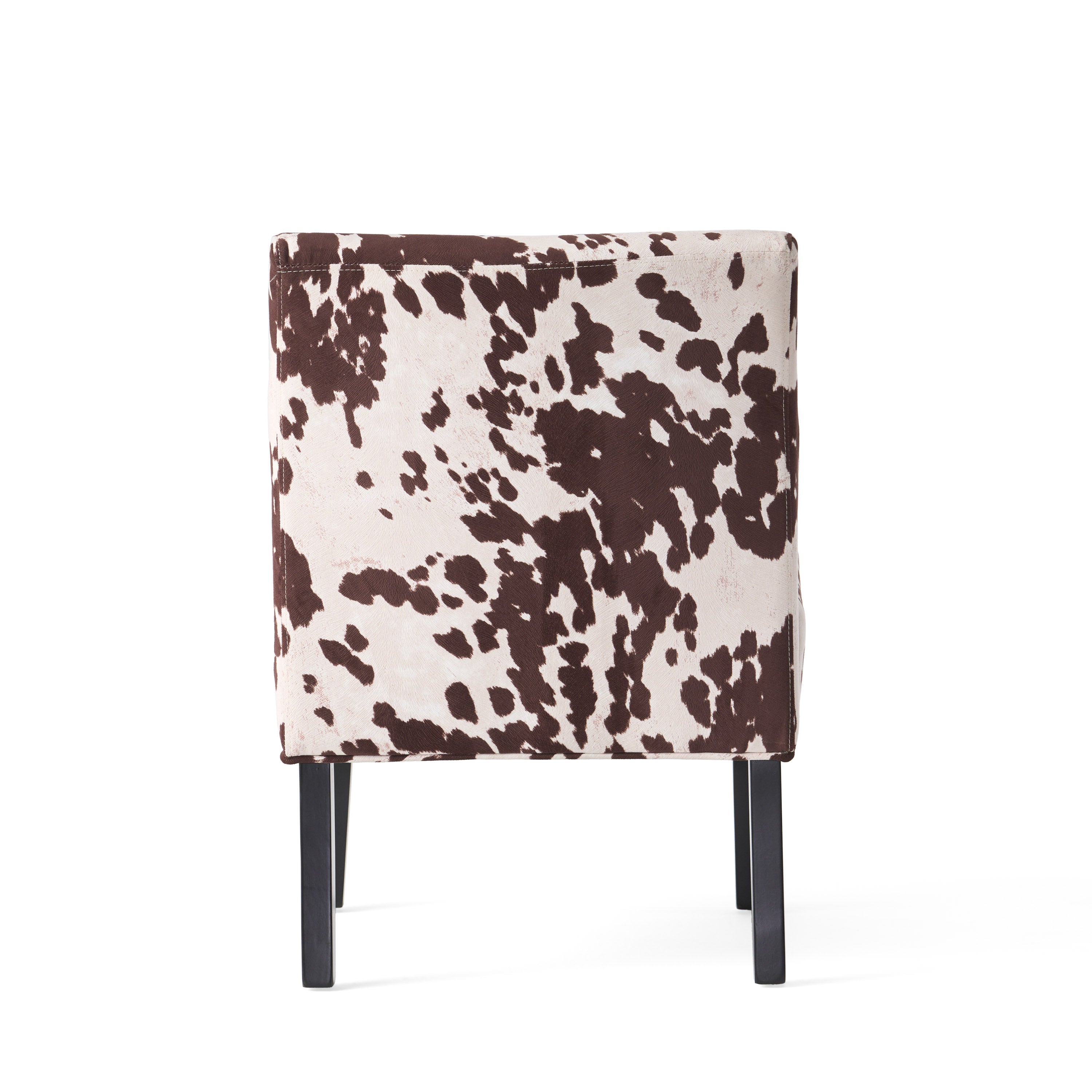 Kalee Contemporary Fabric Slipper Accent Chair