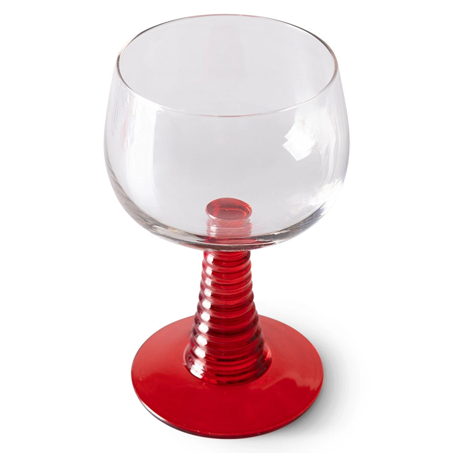 Wine glass - red