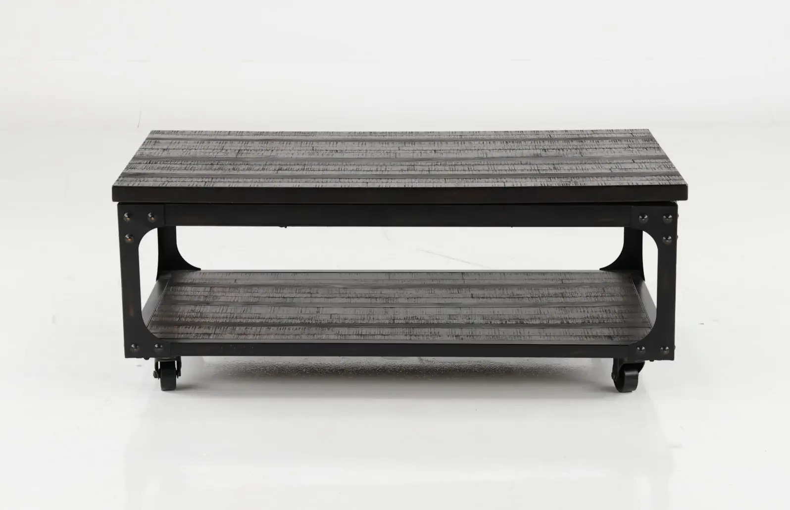 Sherlock Tobacco Brown Barn Wood Lift Top Coffee Table