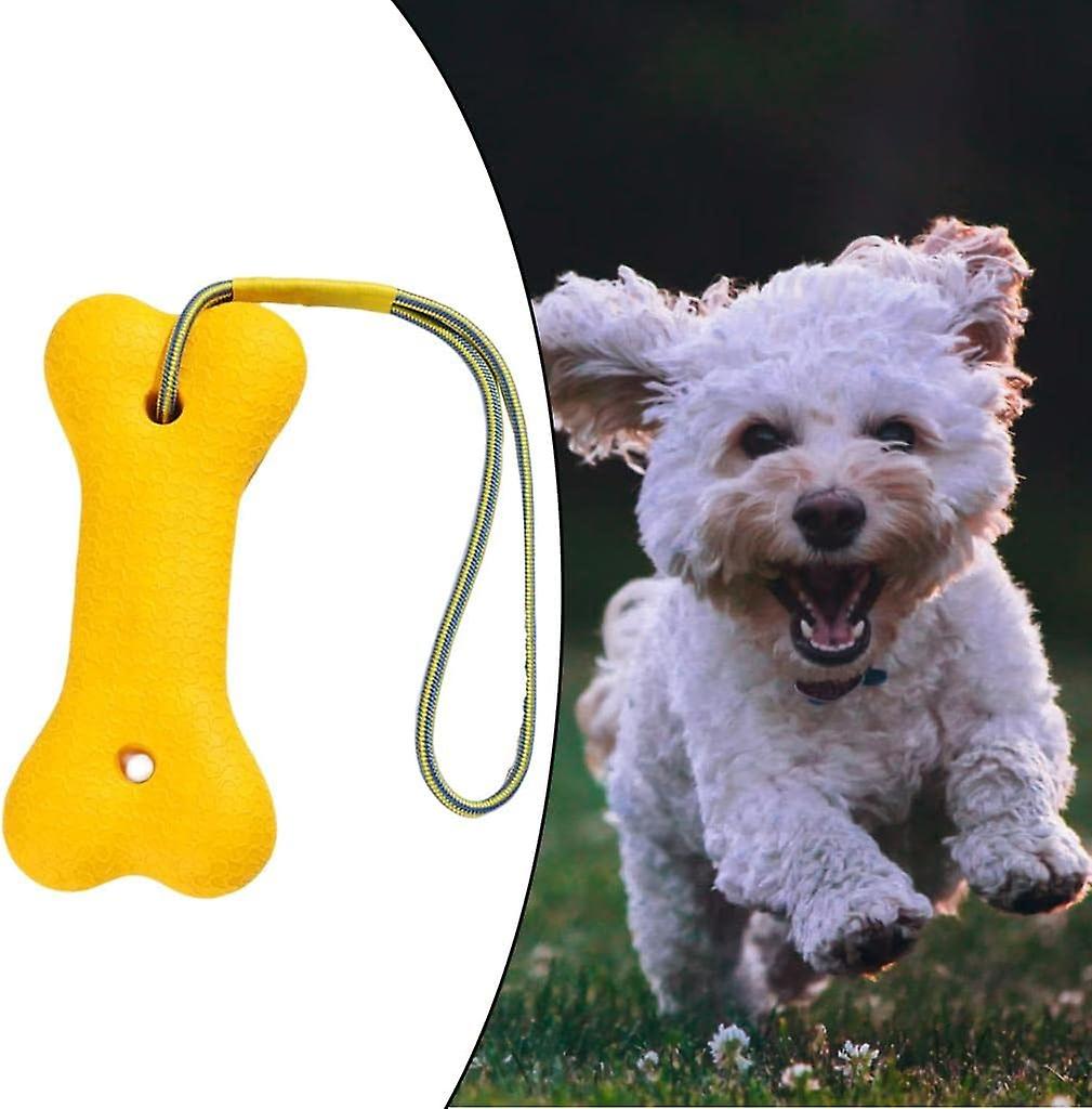 Large Dog Chew Toy Bone Floating With Rope Interactive Dog Toys Heavy Duty Play Gift For Large/medium Dogs Teeth Cleaning Aggressive Chewers - -