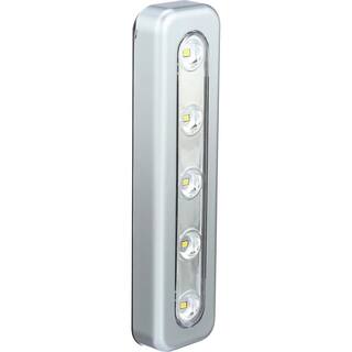 Hampton Bay Mini Task LED Silver Under Cabinet Light (2-Pack) 71187CC-T2