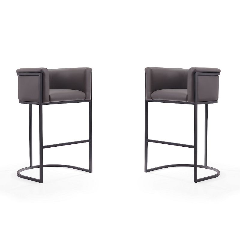 MANHATTAN COMFORT Cosmopolitan Bar Stool 2-piece Set