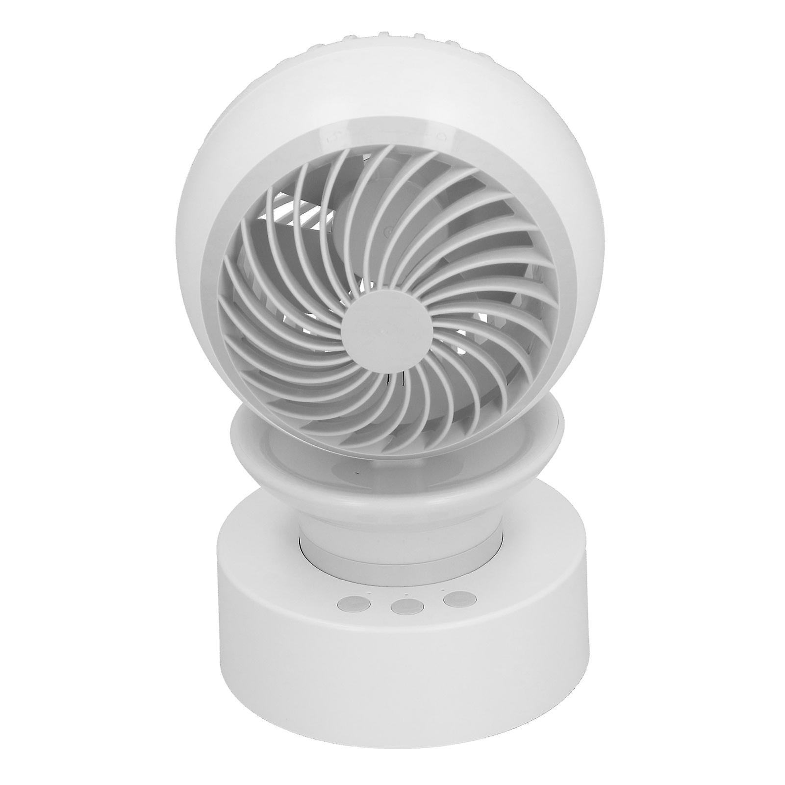 Usb Desk Fan Desktop Automatic Shaking Head Electric Fan Mini Fan Desktop Table Fan With Light For Home Office