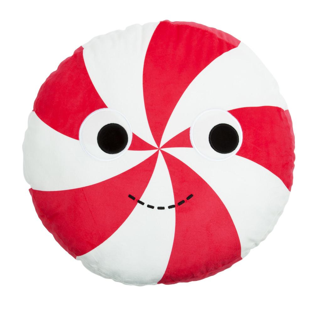 Yummy World Large Peppermint Candy Plush Pillow