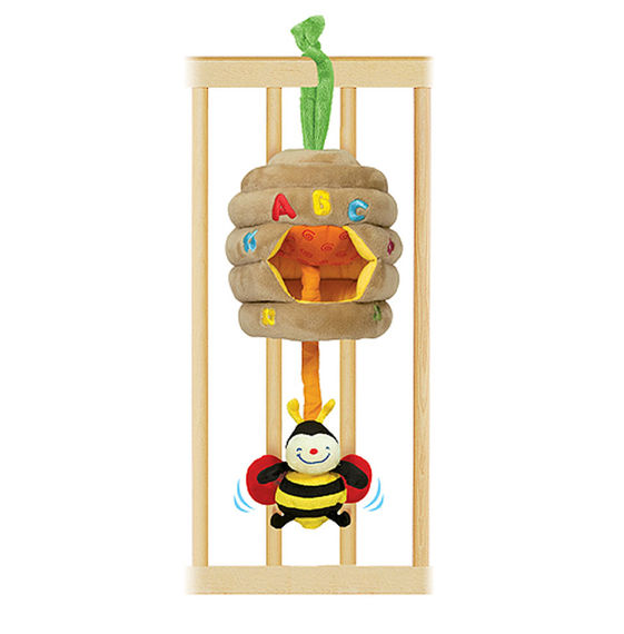 Melissa & Doug: Musical Pull Beehive Baby Toy