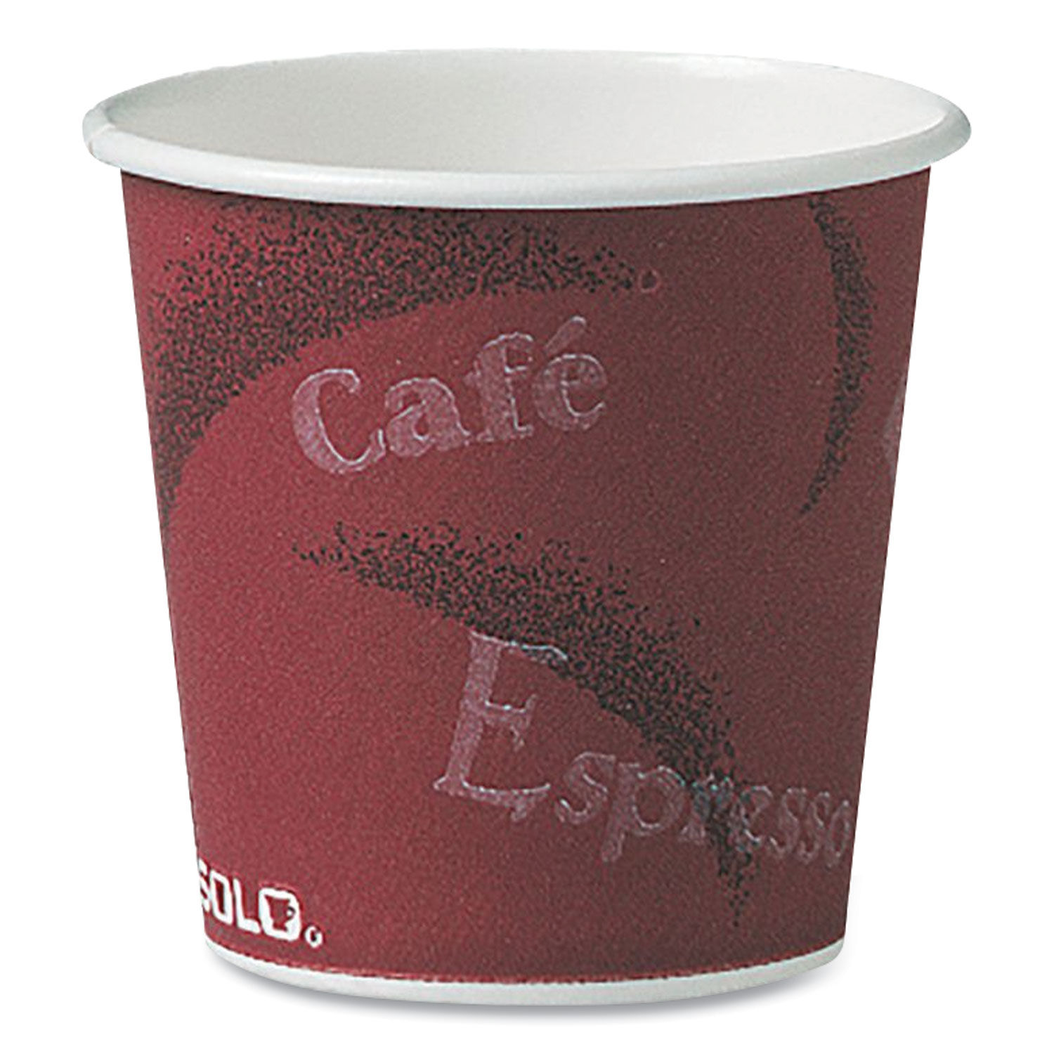 Single-Sided Poly Paper Hot Cups by SOLOandreg; SCC374SI