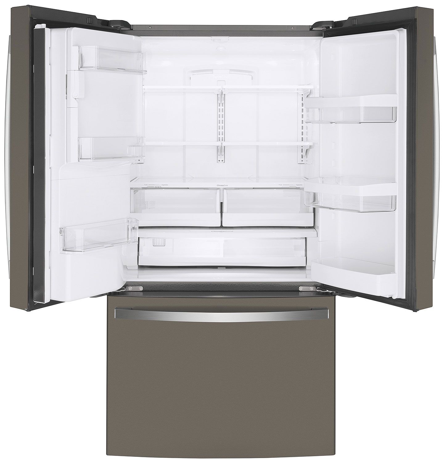 GE ADA ENERGY STAR 22.1 Cu. Ft. Slate Counter-Depth French-Door Refrigerator