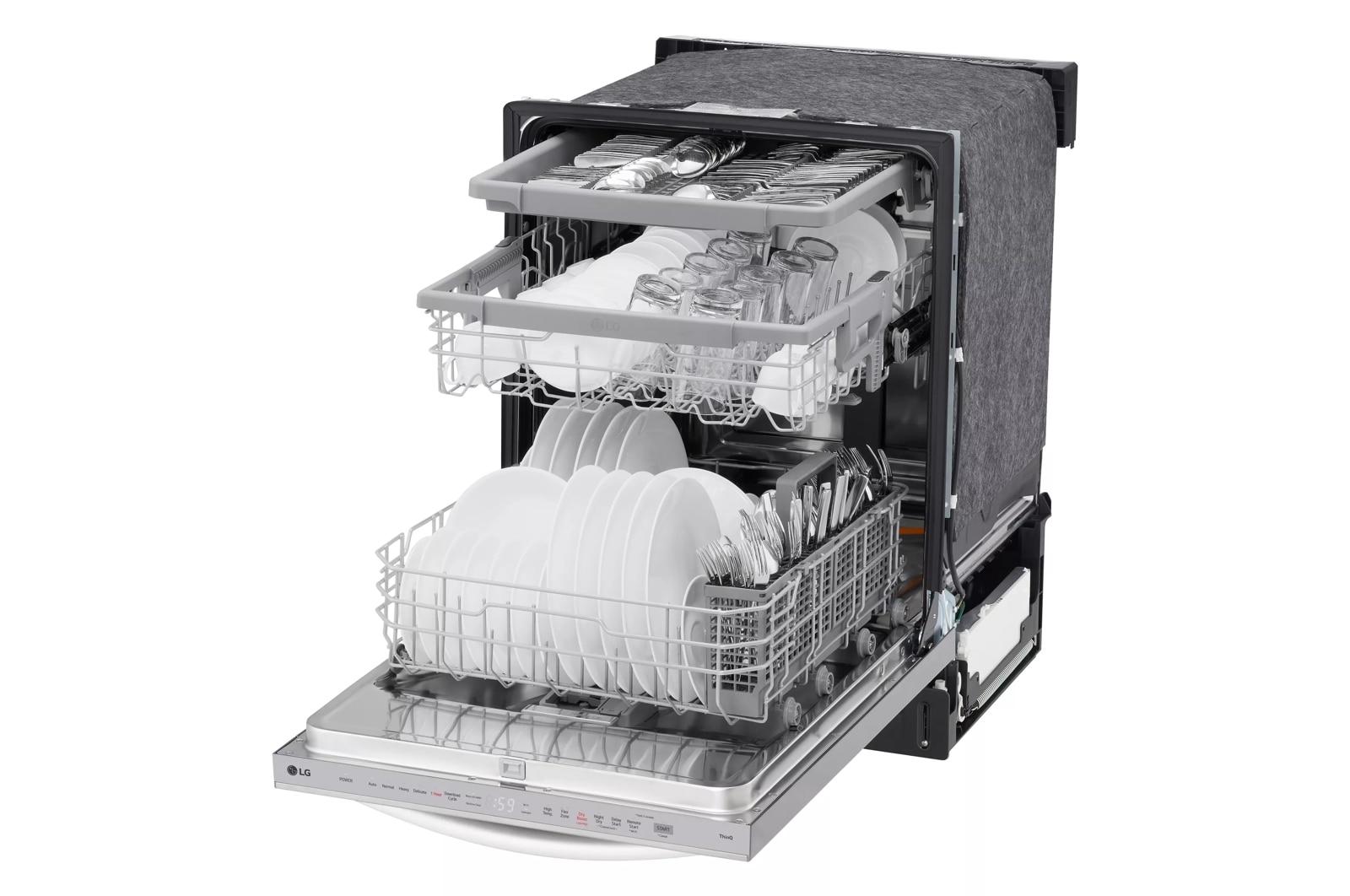 Lg LDTH5554S Top-Control Dishwasher With 1-Hour Wash & Dry, Quadwash® Pro, And Dynamic Heat Dry™