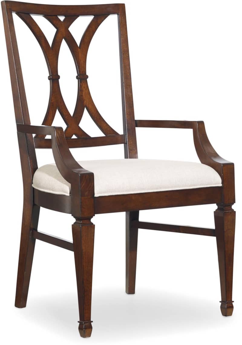 Hooker Furniture Dining Room Palisade Splat Back Arm Chair