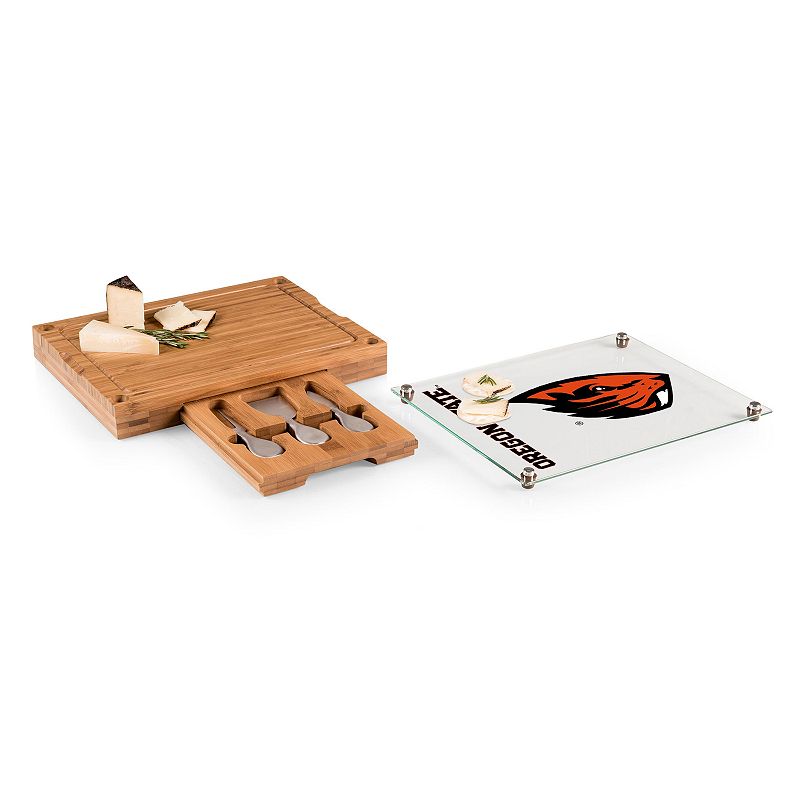 Oregon State Beavers Concerto Glass-Top Cutting Board Set