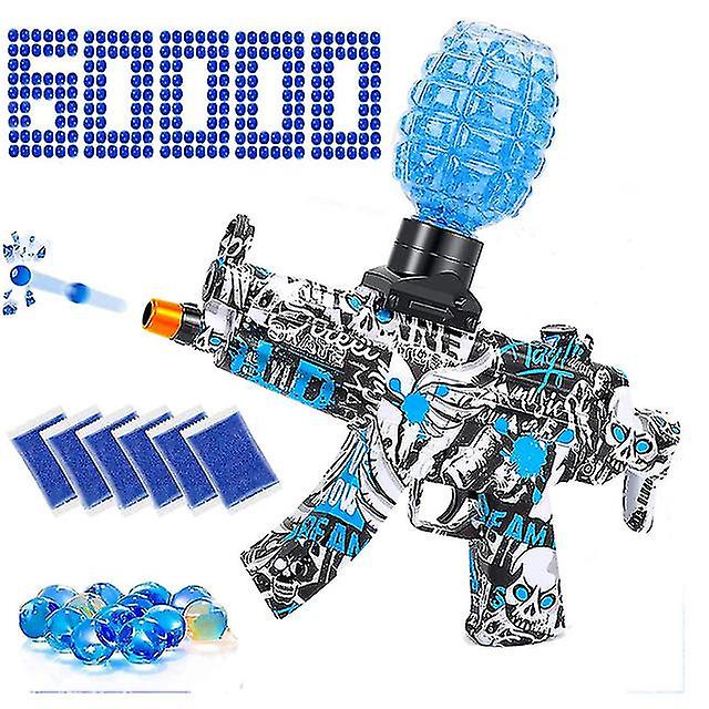 Mp5 Plastic Automatic Pistol Gel Ball Splatter Gun Electric Gel Ball Blaster Gel Shooter Water Ball Blaster 60000 Hydrogel Balls