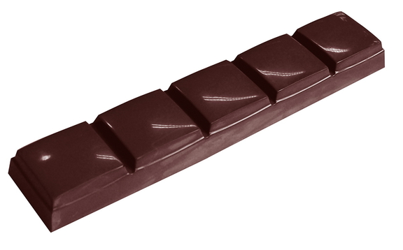 Chocolate World CW2377 Chocolate mould bar block 5